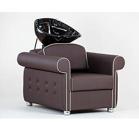 Мийка перукарська з кріслом  Perfetto крісло мийка для клієнтів салону краси VM2030