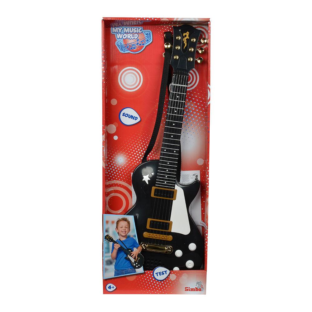 Електронна рок-гітара Simba 56 см Чорна (6837110_black)