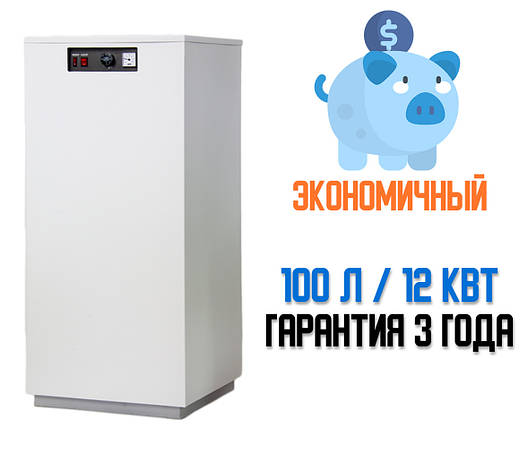 Водонагрівач накопичувальний Дніпро 100 л. 12 кВт, фото 2