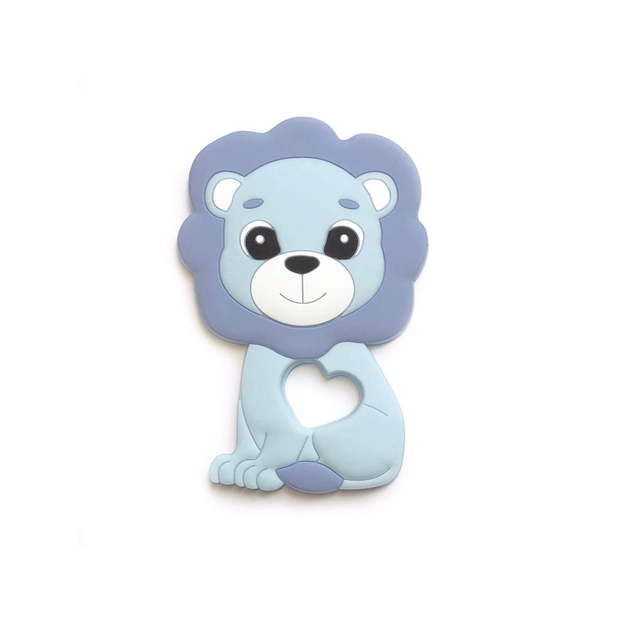 ЛевМІНІ (бебі блю) силіконова намистина, фото 1