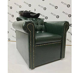 Мийка перукарська PUARO з кріслом LUX мийки для перукарень краси