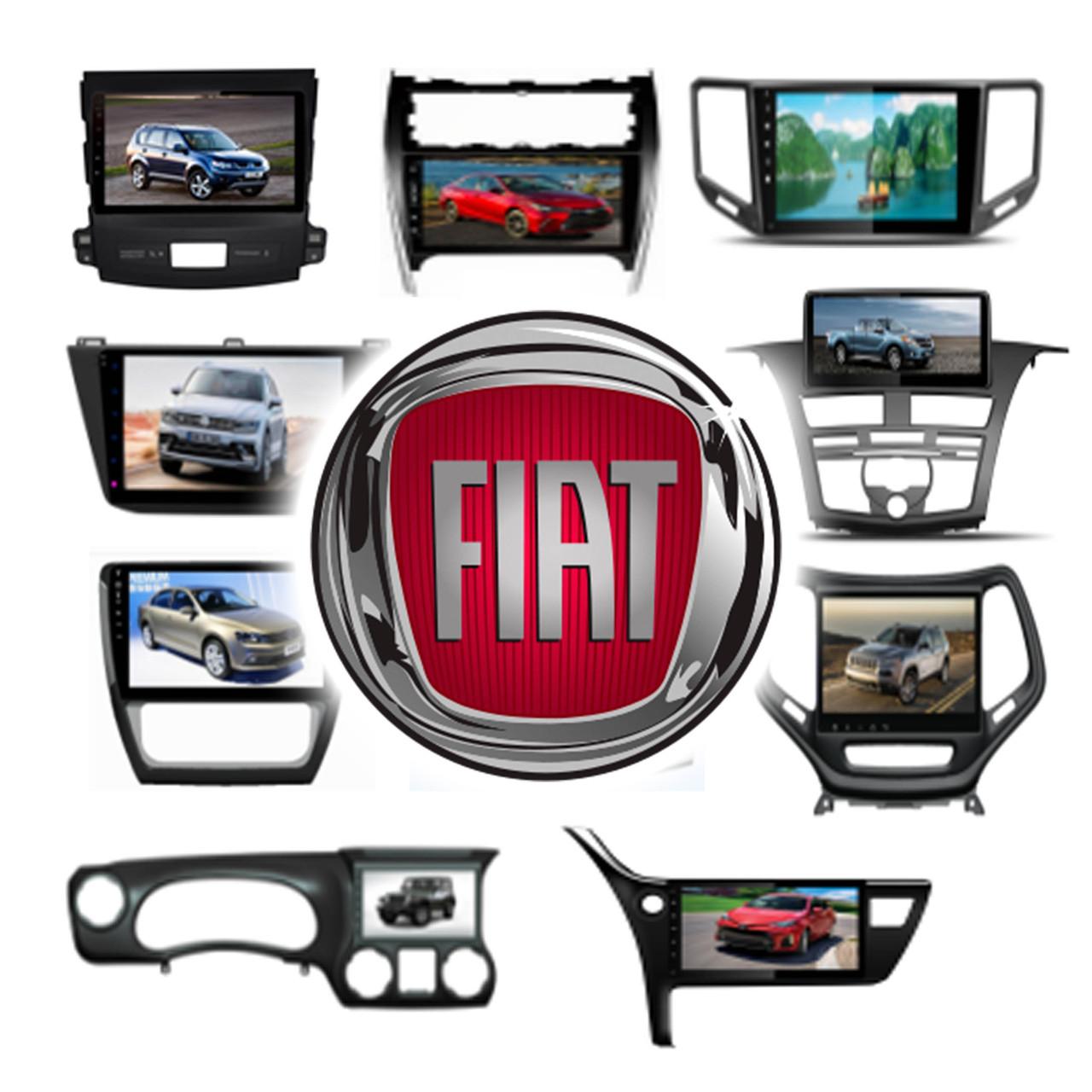Штатна магнітола Фіат/Fiat. Будь-які моделі