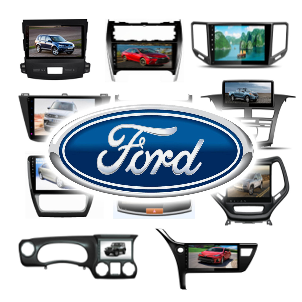 Штатна магнітола Форд/Ford. Будь-які моделі