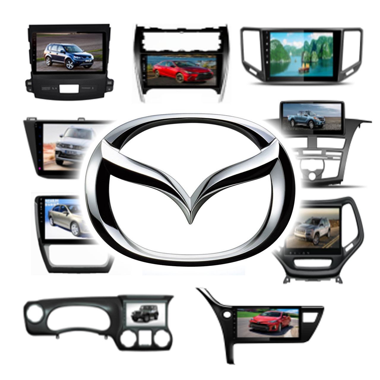 Штатна магнітола Mazda/Мазда. Будь-які моделі