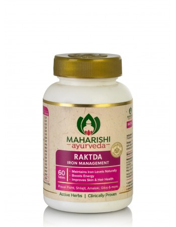 RAKTDA 60TAB. MAHARISHI AYURVEDA. РАКТДА 60 ТАБ. МАХАРІШІ АЮРВЕДА