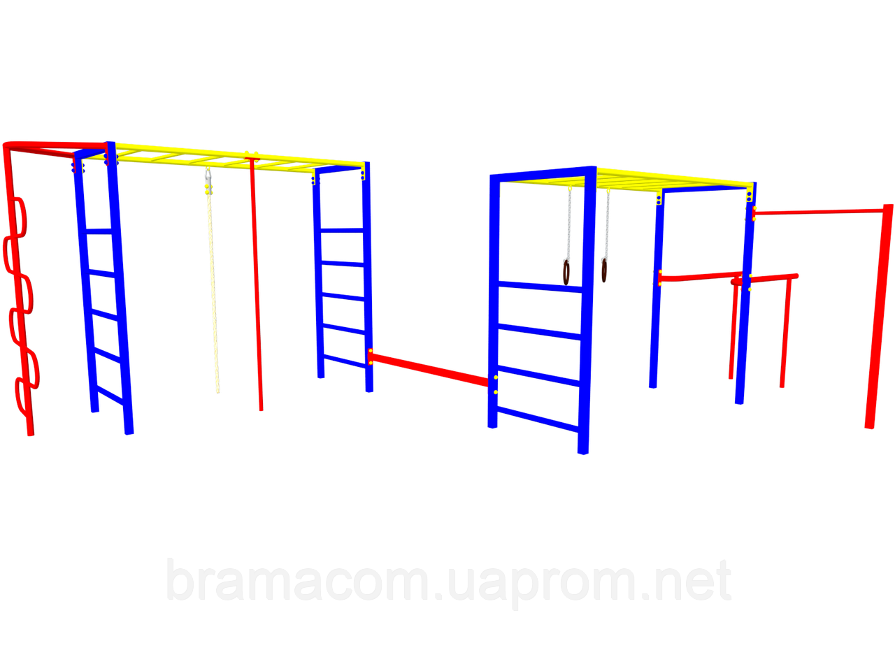 Детский спортивно-игровой комплекс ПАУЧОК "БРАМА" - фото 2 - id-p1160186983