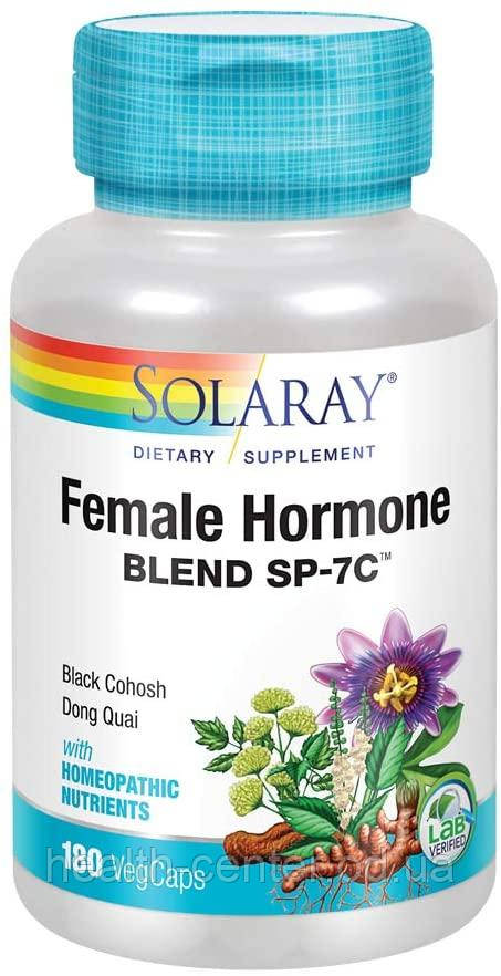 Жіночий комплекс трав 180 капс нормалізація гормонального фону у жінок Solaray USA