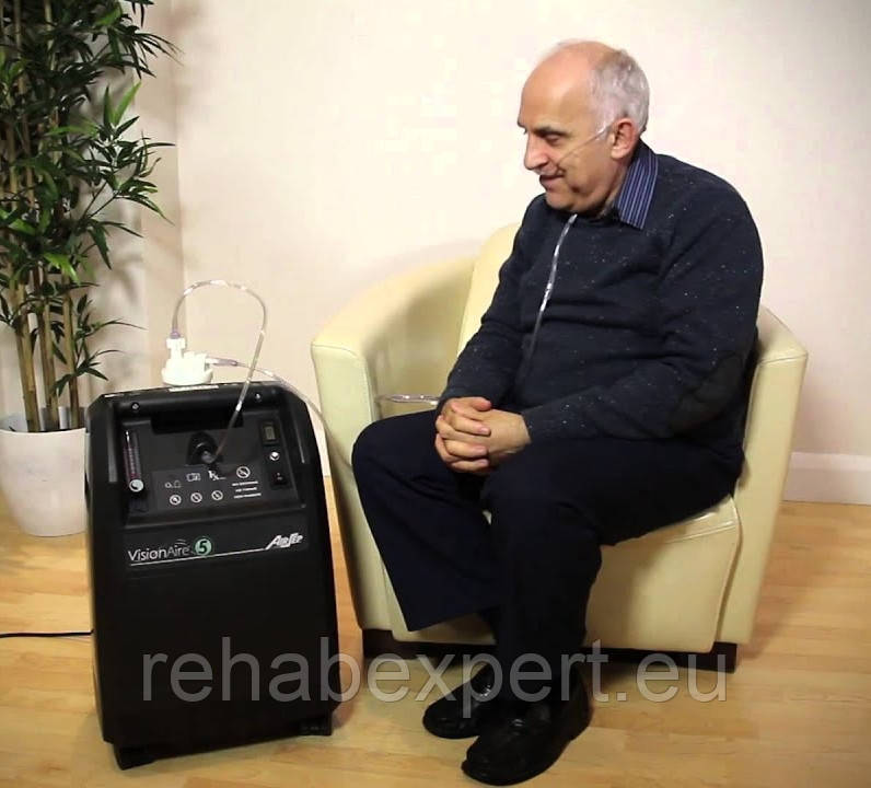 Б/У Концентратор Кисню AirSep VisionAire 5LPM Oxygen Concentrator (Used)