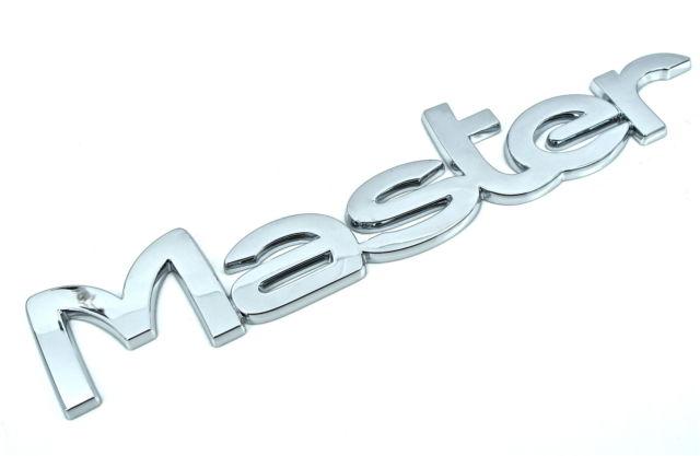 Напис емблема монограма Master на Renault Master 3 Рено Майстер 8200040500