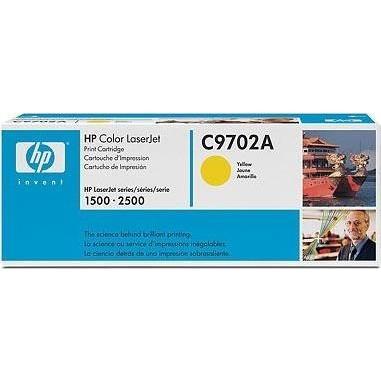 Лазерний картридж HP C9702A (№121A) жовтий оригінальний