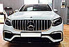 Решітка радіатора Mercedes GLC X253 / Coupe C253 (15-19) стиль AMG GT, фото 4