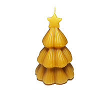 Форма для свічок - Ялинка із зіркою