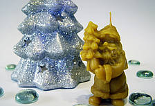 Форма для свічок - Дід Мороз