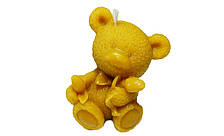 Форма для свічок - Ведмедик з тюльпанами