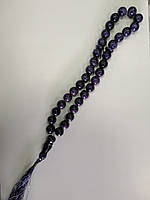 Чароит Чітки з чароїту на 33 намистини d=12 мм