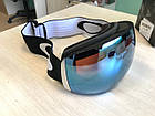 Гірськолижна маска Oakley Flight Deck Matte Black Лінза Prizm Sapphire Iridium, фото 4