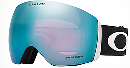 Гірськолижна маска Oakley Flight Deck Matte Black Лінза Prizm Sapphire Iridium (Уцінка)