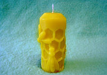Форма для свічок - Бджілка на свічці