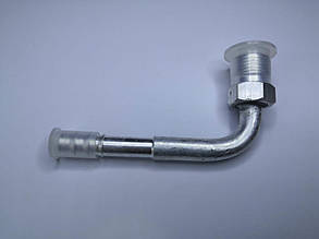 Фітінг №8, 90', зворотній, алюміній