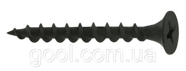 wkret-met KSGD шуруп саморез по дереву фосфатированный черный 3,5х25мм