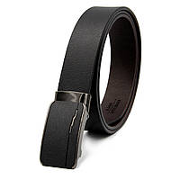 Чоловічий шкіряний ремінь пряжка самоскид