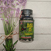 Жироспалювач Cloma Pharma Black Spider 25 Ephedra 100 caps Widow