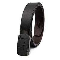 Універсальний ремінь з пряжкою самоскид чорний