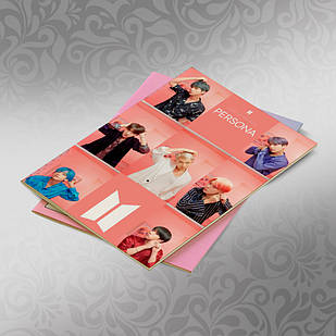 Скетчбук А5 кремові листи BTS 30 аркушів