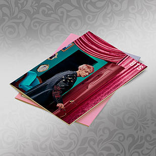 Скетчбук А5 кремові листи BTS 30 аркушів 016