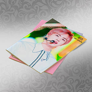 Скетчбук А5 кремові листи BTS 30 аркушів 020