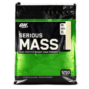Гейнер - Optimum Nutrition Serious Mass 5440 g