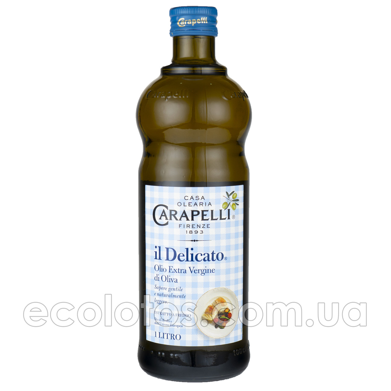 Оливкова олія "Carapelli" il Delicato extra virgin 1 л, Італія