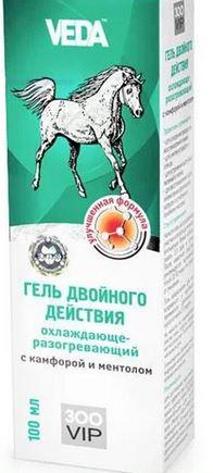 Гель для коней подвійної дії 100мл