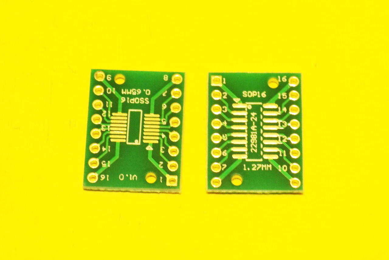 Адаптер SOP16 і TSSOP16 в DIP16, фото 1