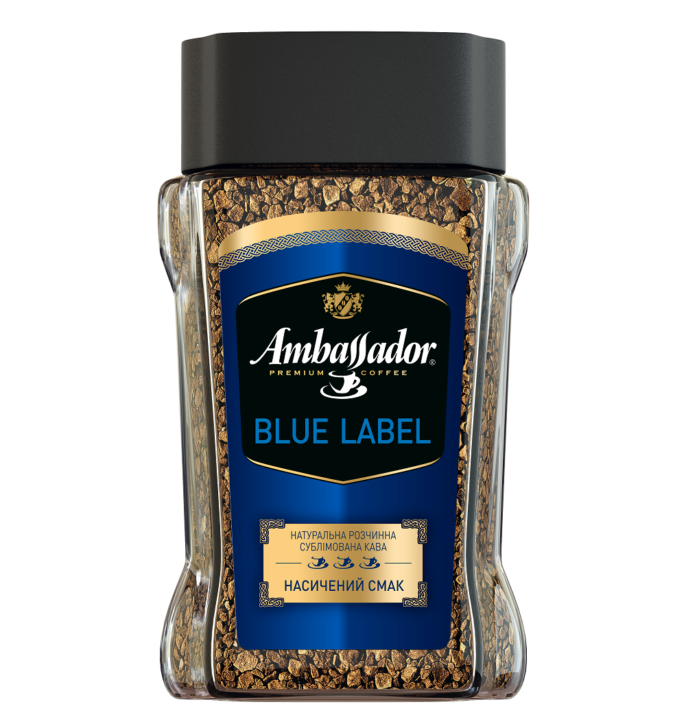 Кава розчинна Ambassador Blue Label 190 г