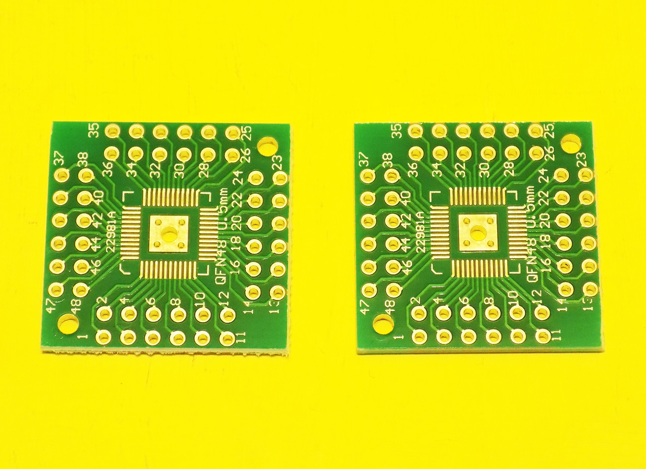 Адаптер QFN44 QFN48 на DIP, фото 1
