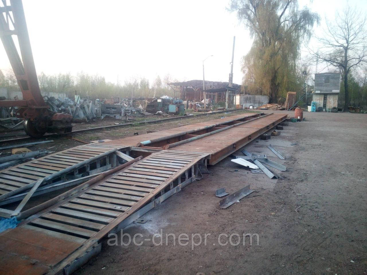 Ваги автомобільні 18 метрів платформи за місцем ВА18-80К, фото 1