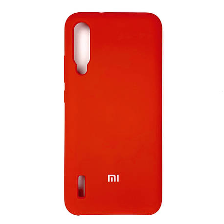 Silicone Case Premium на Xiaomi Mi A3 Red, фото 2