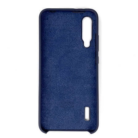 Silicone Case Premium на Xiaomi Mi A3 Dark Blue, фото 3