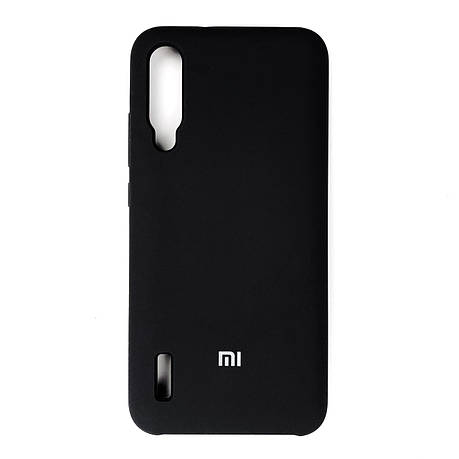 Silicone Case Premium на Xiaomi Mi A3 Black, фото 2