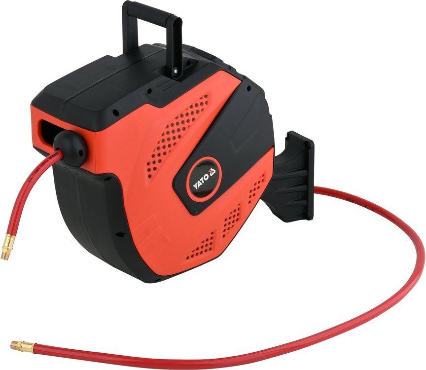 Шланг пневматичний 9.5 мм на котушці YATO 15 м