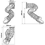 Гірка спіральна труба для ігрового майданчика 285 см, фото 2