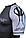Рашгард для чоловіків з коротким рукавом VNK Scath Grey XL сірий, фото 5