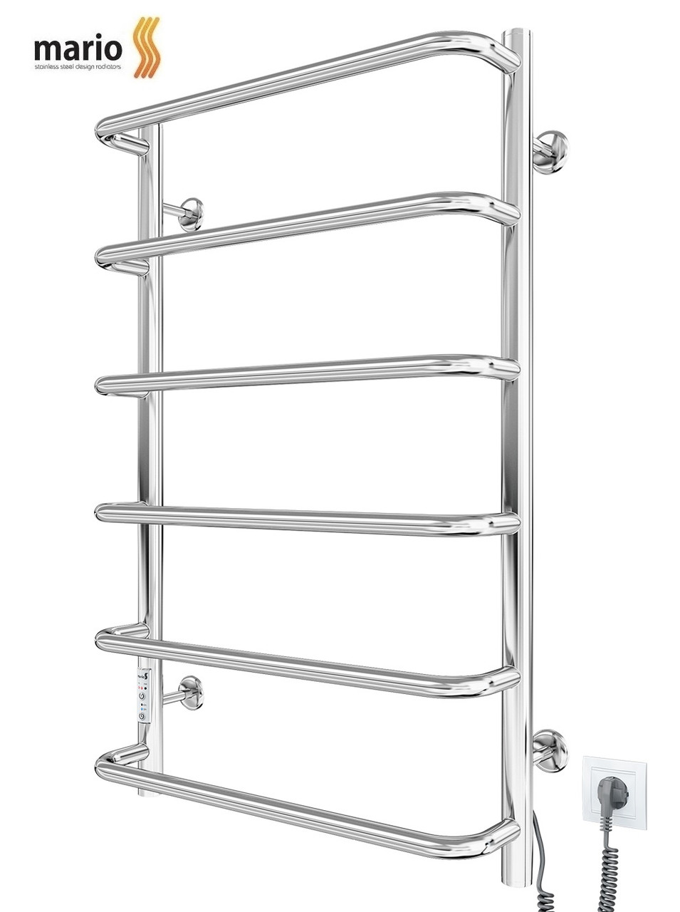 Рушникосушарка електрична MARIO Стандарт HP-I 800 x 530 TR К таймер-регулятор