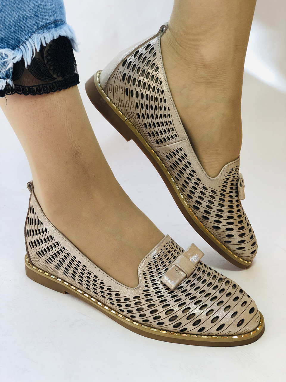 Стильні! Жіночі туфлі-балетки з натуральної шкіри Розмір 35 36.37 Супер комфорт.Vellena