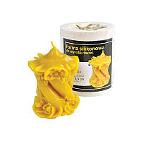 Форма силіконова для виготовлення свічок декоративна Свічка (9,5) Польща LYSON