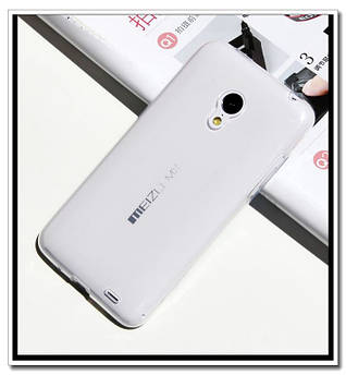 Ультратонкий 0,3 мм чохол для Meizu MX3 (прозорий)