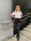 Спортивні штани Adidas адідас жіночі чорний Київ, фото 2