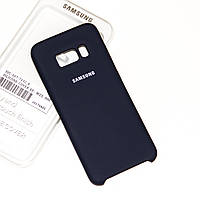 Silicone Case Premium на Samsung S8 Dark Blue