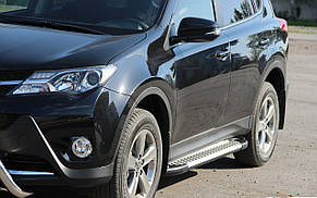 Бічні майданчики Toyota Rav 4 (2013+) BMW-тип